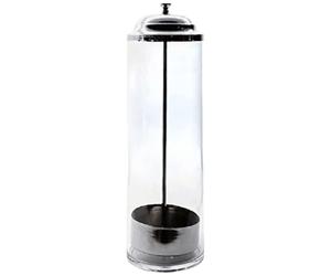 minkissy Dispensador de Pajitas Multiusos para Cocina y Hogar, Estuche Organizador para Brochas de Maquillaje, Cubo de Almacenamiento Compacto y Moderno, Soporte para Utensilios y