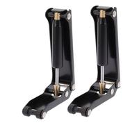 minkissy Dispositivo De Cierre Suave para Piano 2 Unidades, Amortiguador Metálico Negro para Tapa De Piano, Desacelerador Compacto para Evitar Pellizcos y Caída Brusca