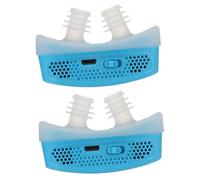 minkissy Eléctrico Duerme Bien 2 Piezas Dispositivo Eléctrico Para Roncar Ronquidos Ayuda Para Dormir Automático Sky-blue Abs Dilatadores Boca