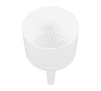 minkissy Embudo de Filtración Buchner de Plástico para Laboratorio y Cocina, 75 MM, Diseño Antidesbordamiento para Transferencia Precisa de Líquidos en Investigación Científica