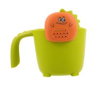 minkissy Enjuagadora De Baño Para Bebé Taza De Baño De Dibujos Animados Taza De Enjuague Con Champú Taza Para Lavar El Cabello Del Bebé Con Vertedor De Agua Pala De Baño Para Juguetes