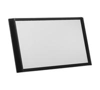 minkissy Espejo y Ajuste de Ángulo para Coche y Campo de Visión Amplio Diseño Giratorio Retrovisor Interior Material Plástico Negro para Conducción