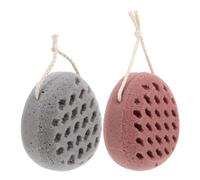 minkissy Esponjas De Ducha Para Niños Esponja Exfoliante Para El Cuerpo Esponjas Suaves Para Baño Tamaño De Viaje 2 Unidades