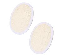 minkissy Esponjas De Lufa Exfoliantes 2 Piezas Tamaño Pequeño Cuerda Para Ducha Uso Corporal Unisex Exfoliante Corporal Natural Biodegradable