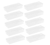 minkissy Estuche Dispensador de Cuchillas 10 Unidades Compacto Portátil para Desechar Hojas de Afeitar Uso Profesional en Peluquerías Caja de Reciclaje de Plástico
