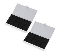 minkissy Estuche para Tarjetas Sim de Aleación Resistente a Caídas Compacto y Portátil para 4 Sim Estándar 1 Pin de Expulsión Soporte de Almacenamiento Seguro para Teléfono Móvil