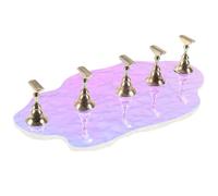 minkissy Expositor De Uñas Soporte Para Uñas Press De Soportes De Falsos Para Práctica De De