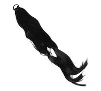 minkissy Extensión de Coleta Postiza Sintética Natural Envolvente para Mujer Adaptable Tipo de Cabello Aspecto Realista y Sujeción