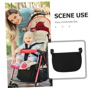 minkissy Extensión Reposapiés para Cochecito Niña Soporte Piernas Tablero Desmontable Negro Accesorio Práctico para Paseo y Viajes
