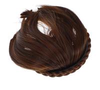 minkissy Flequillo Elegante De Cabello Falso Para Mujeres Francés Natural Invisible Un Tamaño Adecuado Fiesta y Representación