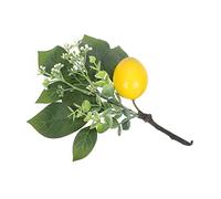 minkissy Flor De Limón Artificial Flores Falsas Estética Imitación Realista Natural Decoración De Interiores Ramo De Flores De Limón Plantas Artificiales Decoración Del Hogar Flor