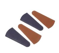 minkissy Funda de Cuero para Tijeras 4 Piezas Cubierta Protectora para Almacenamiento Seguro en Costura y Bordado, Colores Duraderos