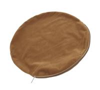 minkissy Funda De Reemplazo para Almohadilla Térmica De Gato Cubierta De Algodón para Calentar Mascotas Marrón Aislante Y Lavable para Invierno