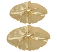 minkissy Funda Elástica Protectora para Calentador de Moxa de Pie 2 Piezas Tela Amarilla Borde Overlock de 38 CM Accesorio Antipolvo para Equipos de Moxibustión y Terapia de Calor en