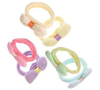 minkissy Gomas Pelo Lazo 6 Unidades, Mini Coleteros Elásticos para Niñas Pequeñas, Alta Elasticidad, Colores Candy, Ideales para Jardín de Infancia y Fiestas
