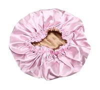 minkissy Gorro De Dormir Gorro Para Mujer De Noche De Quimioterapia Satén Doble Capa Cómodo