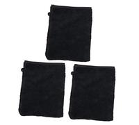 minkissy Guantes Suaves Y Delicados para Quitar El Maquillaje Guantes para Lavar El Rostro Esponja Exfoliante para Piel Juego de 3 Piezas