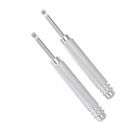 minkissy Herramienta Abridor de Tapa Trasera para Relojes de Metal en Color Plata, Adecuado para Cambio de Batería y Reparación en Otros Usos