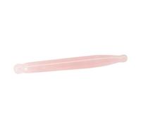 minkissy Herramienta de Masaje Facial Cuello 1 Unidad Varilla de Masaje de Jade Natural Rosa para Relajación Muscular y Ocular Gua Sha Portátil para Bienestar y Terapia en Casa