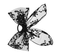 minkissy Horquilla De Encaje Lazos Para El Pelo De Las Niñas Lazo Para El Cabello Con Lazo Accesorios Para El Cabello De Playa Lazo Para El Cabello y Lazo Cordón Black