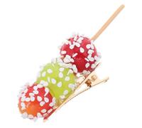 minkissy Horquilla De Haws Azucarada Espiga Chica Mini Pinzas Para El Cabello Divertido Alimento Postre Dulce Mujer Pinzas Para El Cabello De Horquillas De Comida El Plastico
