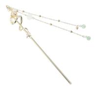 minkissy Horquilla del dragón del zodiaco palo de pelo antiguo palitos para el cabello tiara pinzas de cabello palos de pelo para el cabello palo de pelo de las mujeres borla