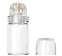 minkissy Hydra Roller Micro Agujas Aplicador Suero 20 Micro Agujas - Botella aplicadora Antienvejecimiento Cuidado de la Piel Reutilizable 0 6 Mm