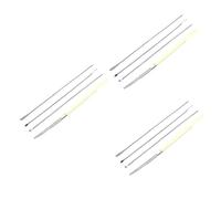 minkissy Juego De 3 Piezas Traje De Oreja Palillo De Oreja Mini Barómetro Cuchara Para La Oreja Cuchara De Oreja Cuchara De Oído Simple Pala Para La Oreja Silver