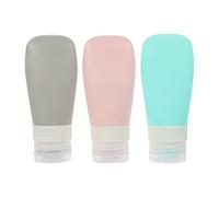 minkissy Juego De 4 Botellas De Viaje Reutilizables De 60ml Botellas Cosméticas Rellenables Para Lociones y Gel De Ducha Accesorios De Viaje Prácticos y Portátiles En Colores