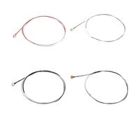 minkissy Juego de 4 Cuerdas para Violín 1/4 Accesorio para Instrumentos Musicales Kit de Reparación DIY Paquete de Repuesto para Violines Partes y Accesorios de Calidad
