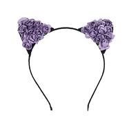 minkissy Juego de 7 Diademas con Orejas de Gato de Estilo Metálico para Halloween Cosplay Banquetes Citas Fiestas Y Bodas