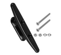 minkissy Juego de Cornamusas de Ancla para Kayak en Nylon Negro, Estructura Resistente y Fácil de Usar, Accesorios para Amarre y Fijación en Embarcaciones Deportivas