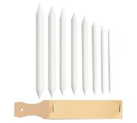 minkissy Juego de Difuminos para Dibujo Artístico Papel de Lija 1 Tabla de Papel Lija y 8 Lápices de Mezcla para Bocetos y Pintura Herramientas de Dibujo para Estudiantes y Artistas Kit