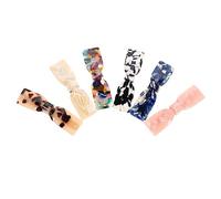 minkissy Juego De Horquillas Para El Pelo Con Lazo De Acetato Decoración Para El Cabello Para Damas Adecuada Para Ocasiones Especiales