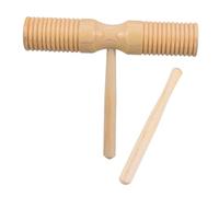 minkissy Juguete Musical de Madera para Instrumento de Percusión Educativo Orff y Fácil de Transportar al Desarrollo del Ritmo y para Educación Temprana Infantil