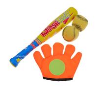 minkissy Juguetes de Béisbol para Niños Set de Bate y Pelota de Espuma Eva Seguro y Suave Adecuado para Actividades al Aire Libre y Coordinación Manual Incluye 1 Juego Estilo Aleatorio