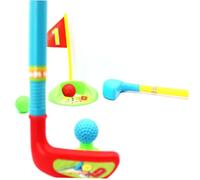 minkissy Juguetes de Golf de Plástico para Palos para Interior y Exterior para Minigolf Jardín y Actividades Deportivas Color Aleatorio Color Aleatorio