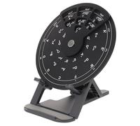 minkissy junta de teoría musical Aid de acordes de guitarra progresiones de acordes de guitarra círculo de quinta rueda de metal portátil Black