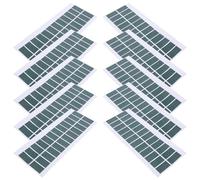 minkissy Juntas de Aislamiento para Batería Autoadhesivas, Almohadillas de Papel Aislante de Fibra Azul, Tamaño 15x30 Mm, Grosor 0,28 Mm, Paquete de 32 Unidades para Uso Industrial