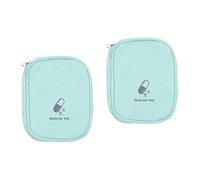 minkissy ， ， ， ， Kit De Bolsa De Almacenamiento De Pastillas Para Bolsas De Medicina De Viaje Kit De Viaje Mini Suministros De Viaje Bolsa De Pastillas