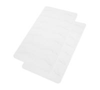 minkissy Láminas de Piel Sintética para Práctica de Maquillaje de Cejas 2 Piezas Silicona Realista Doble Cara para Principiantes y Profesionales Entrenamiento de Cejas