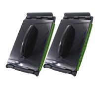minkissy Limpiador de Cuerdas Plástico Verde 2piezas para Guitarra Herramienta de Limpieza Fácil de Usar Adecuado para Guitarristas que Buscan Preservar el Tono Brillante