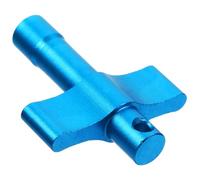 minkissy Llave de Afinación para Batería de Metal Tamaño Pequeño Color Azul Lago Herramienta para Teclas de Batería Accesorio Ligero para Percusión y Ajuste de Instrumentos Musicales
