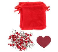 minkissy Llaveros Decorativos De Estrellas Ángel Colgante Llaveros Con Etiquetas Perfectos Para Fiestas Navideñas