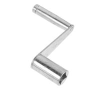 minkissy Manivela para Carrete de Alambre Edm Mango Ergonómico de Hierro y Vaso Cuadrado, Mejora la Precisión en Máquinas de Corte de Alambre Manual