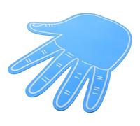 minkissy Manos Gigantes Eva Azules de Cinco Dedos para Animación | Celebración y Cheerleading, Diseño Creativo y Vibrante, Pieza Portátil de Tacto Suave