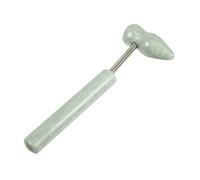 minkissy Martillo Masajeador de Jade Natural para Percusión Portátil y Ligero Diseño para de Fatiga y para Masaje Corporal y Relajación de Meridianos Herramienta de Salud para Uso Casa y