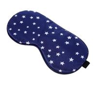 minkissy Máscara Ojos de Seda para Dormir Antifaz Bonito Estampado de Cinco Estrellas para Usar Casa Viaje