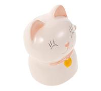 minkissy Miniatura Gato Alcancía para Hucha Decorativa y Resistente Tarro para Ahorrar Monedas Regalo Educativo para Cumpleaños y Navidad