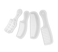 minkissy Moldes De Silicona Para Peines Moldes De Silicona Para Fundición Diy Diseño Elegante Fácil De Operar
